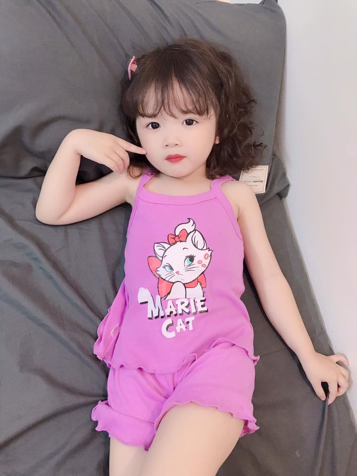Set bộ bé gái - Bộ 2 dây hình thú