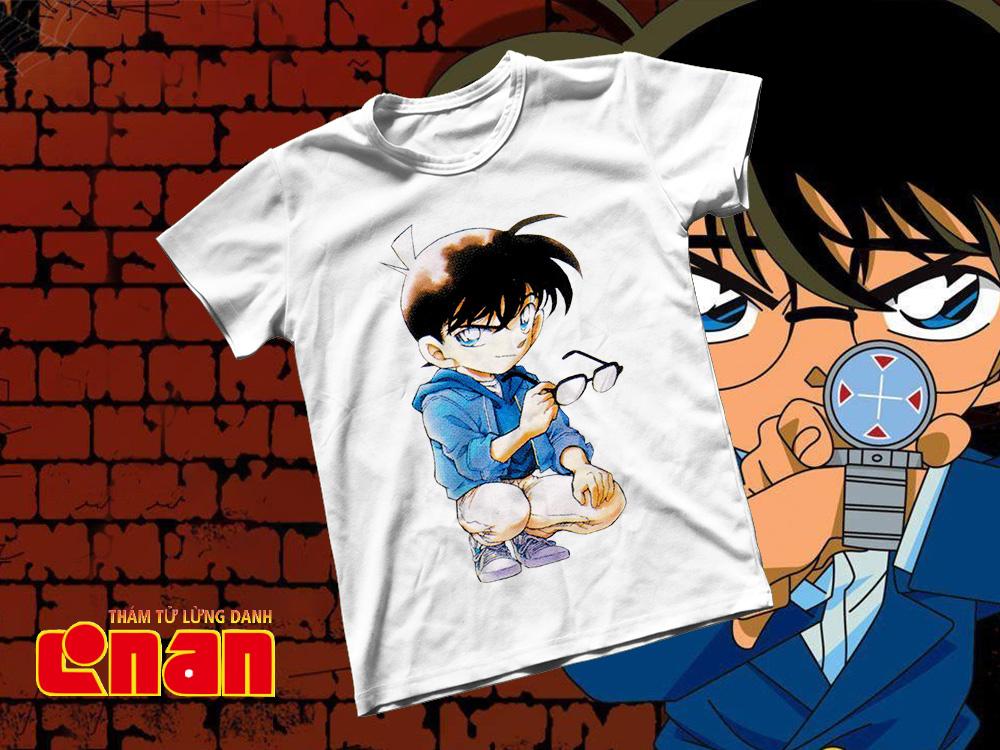 [HCM]Áo thun Cotton Unisex - Anime - Conan - Thám tử lừng danh conan