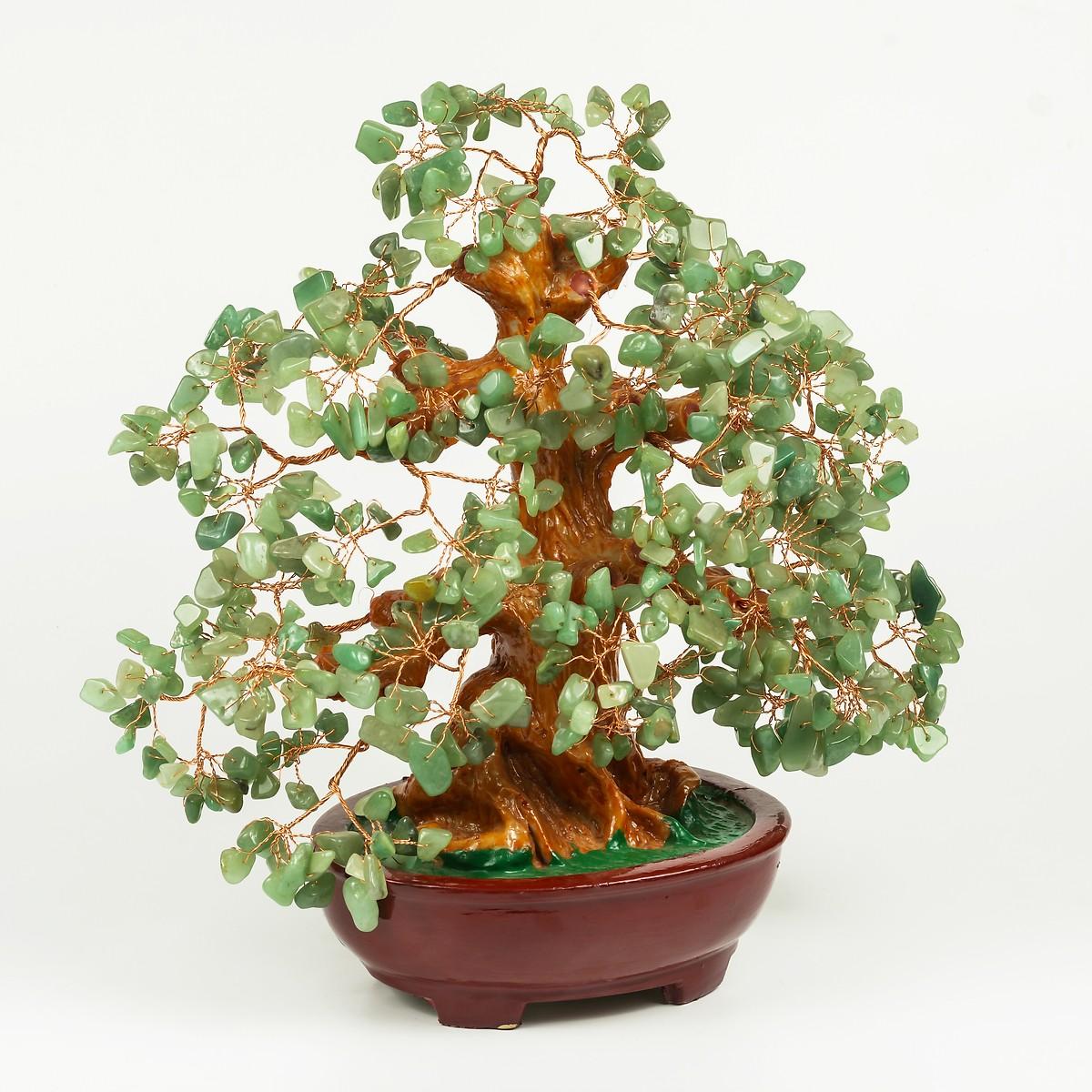 [FreeshipMAX] Cây Tài Lộc đá Thạch Anh Xanh tự nhiên