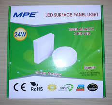 [HCM]ĐÈN LED PANEL ỐP TRẦN TRÒN NỔI 24W MPE (SRPL-24)