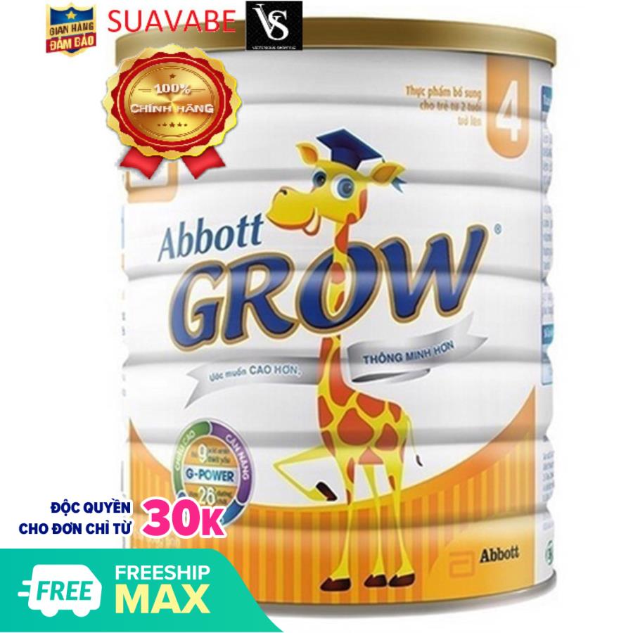 Sữa bột ABBOTT Grow 2+ (Grow 4 cũ) 1.6kg