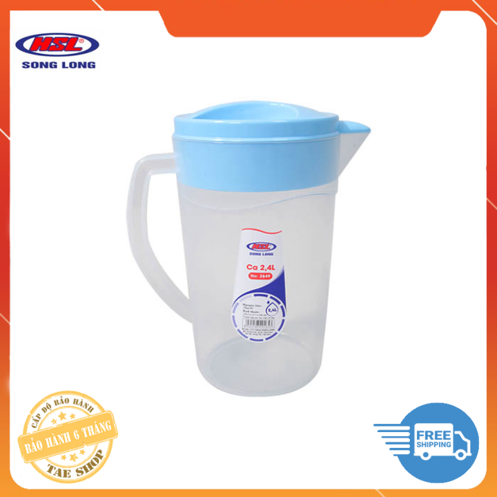 Ca Đựng Nước , Bình nước- Ca Trơn 2.4L Song Long 2849