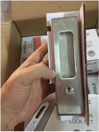 [HCM]Bộ khóa cửa lùa cao cấp Hafele