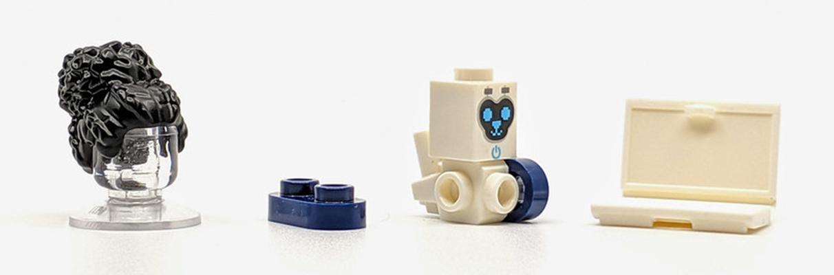 Lego Minifigure Series 19 - 5 - Nữ lập trình