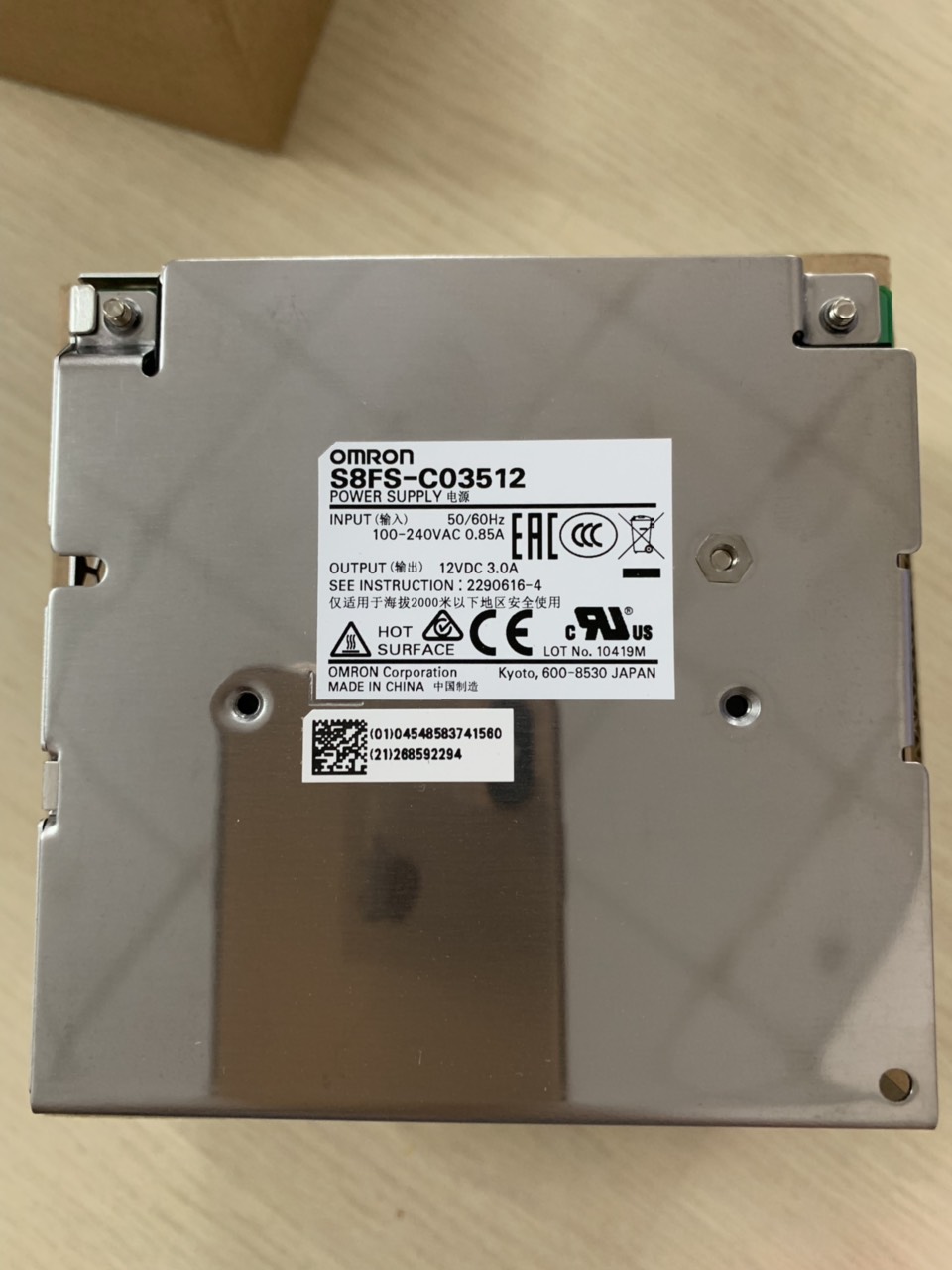 [HCM]Bộ nguồn Omron S8FS-C03512