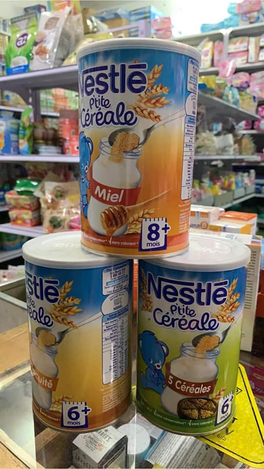 Bột pha sữa Nestle Pháp nhiều vị