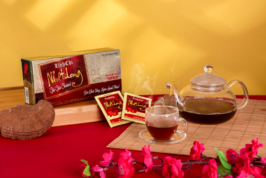 Combo 5 hộp Trà Linh Chi Nhất Long - ƯU ĐÃI LỚN