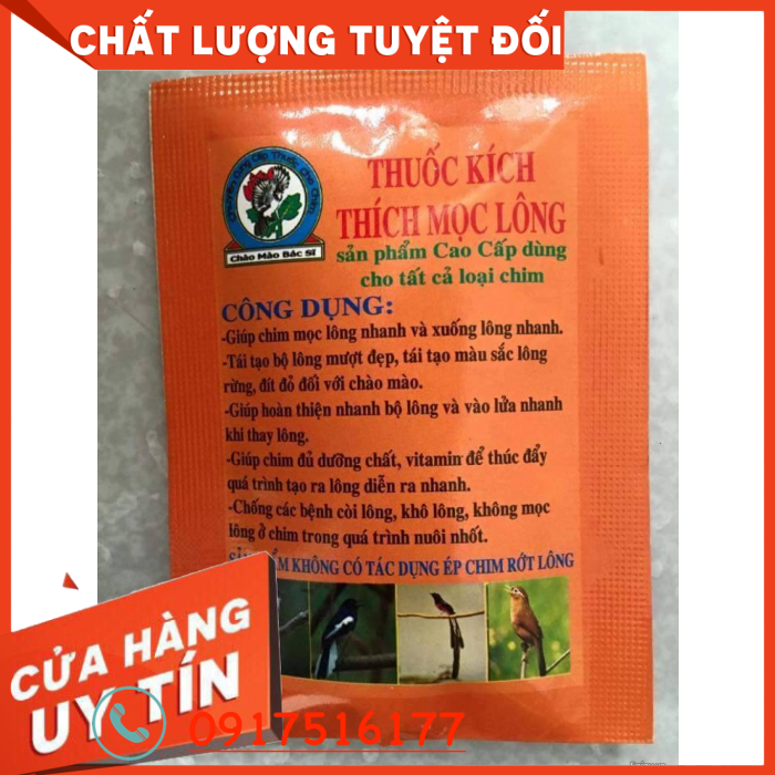 Vitamin kích thich mọc lông( Dành cho chim cảnh các loại ) DT Hỗ trợ 0917516177