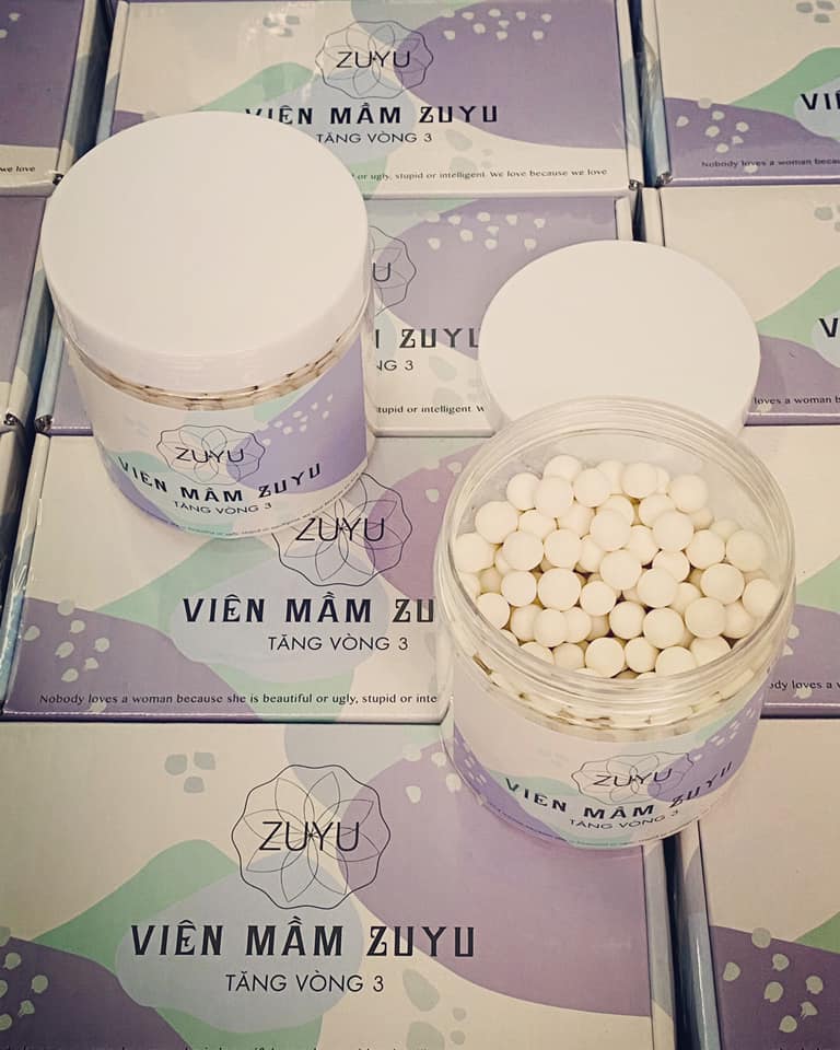 Viên Mầm ZuYu Tăng Vòng 3 [Mua 1 tặng 1 + TẶNG THƯỚC DÂY ĐO]