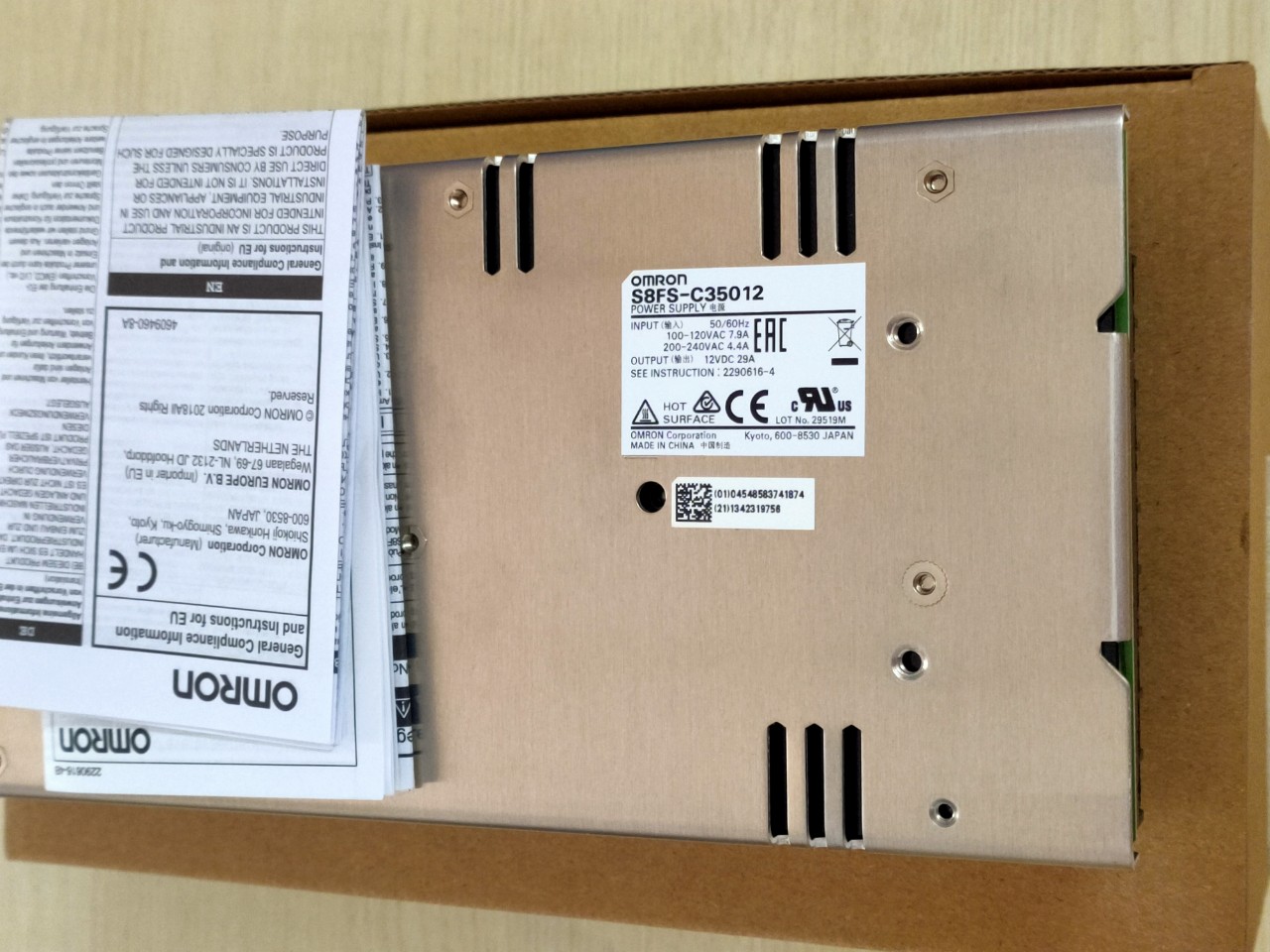 [HCM]BỘ NGUỒN OMRON S8FS-C35012