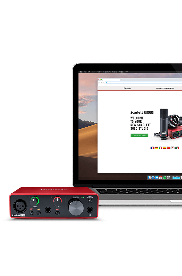 Sound card Focusrite Scarlett solo Gen 3