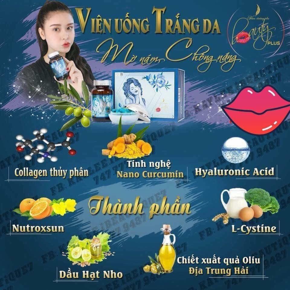 Viên Uống Trắng Da Beauty Plus