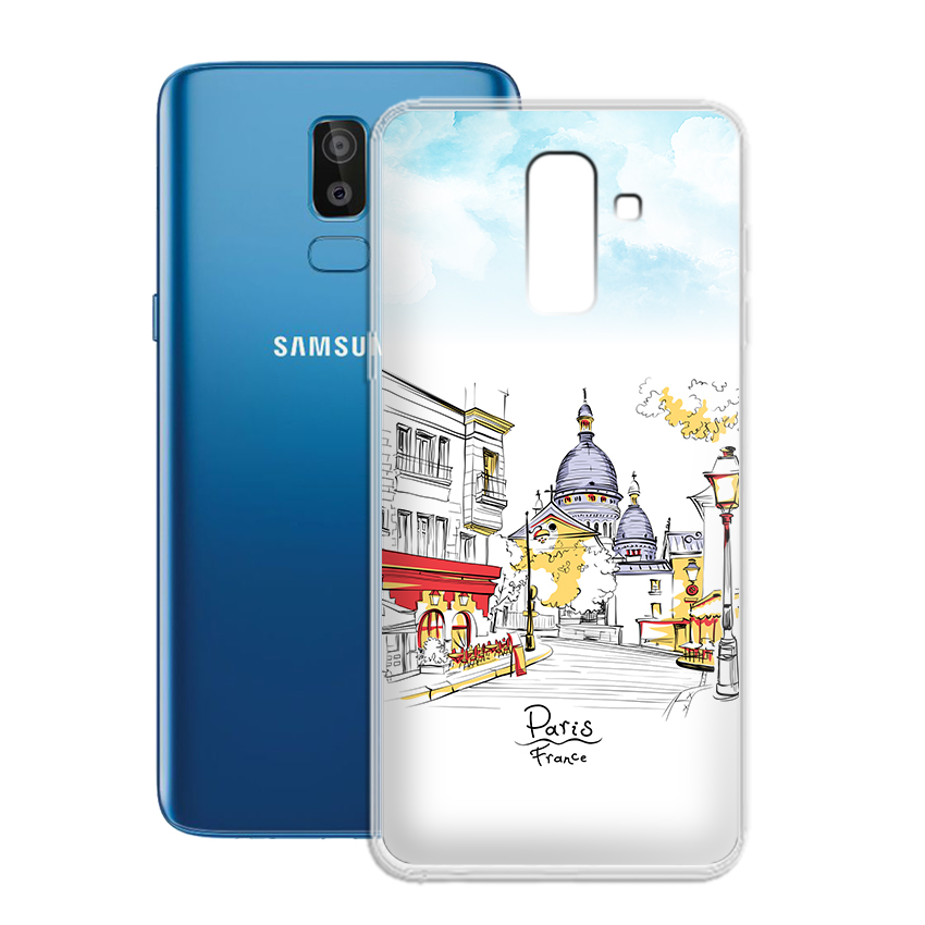 [HCM]Ốp lưng Samsung Galaxy J8 - 01057 8084 PR07 - Silicone Dẻo