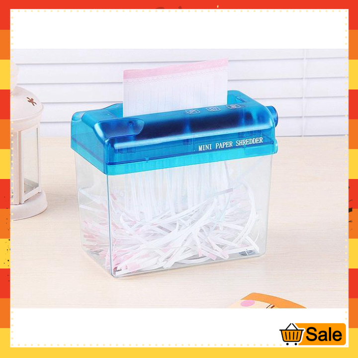 [HCM]Máy hủy giấy mini cầm tay - Máy cắt giấy phù hợp cho văn phòng trường học - Máy cắt giấy cầm tay tiện dụng [GIÁ SỈ]