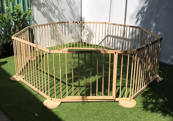 [HCM]Cũi 3D tạo khu vực chơi cho bé (8 cánh)