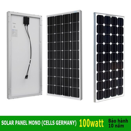 [HCM]Tấm Pin Năng Lượng Mặt Trời Mono 100W