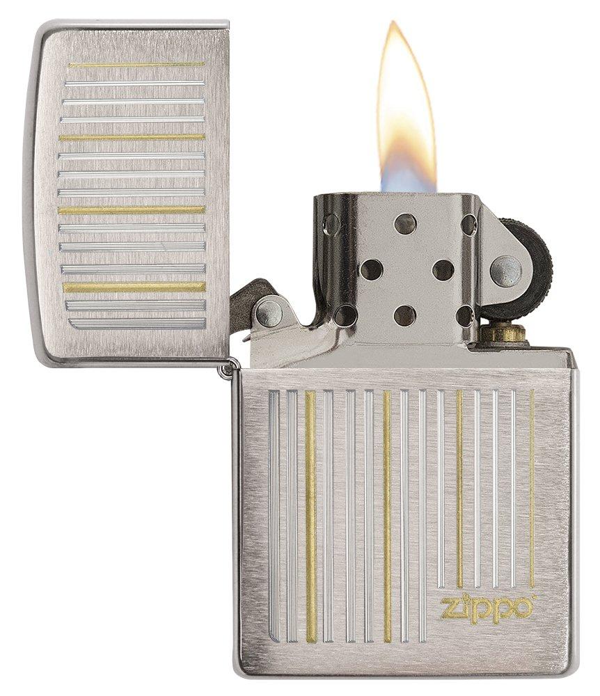 Zippo 28646 - Zippo Lines Brushed Chrome