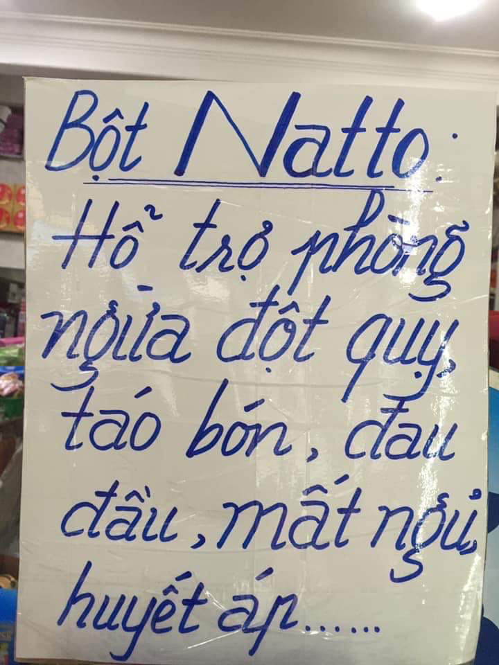 Bột đậu tương lên men, hủ Natto Anphaco 250gr