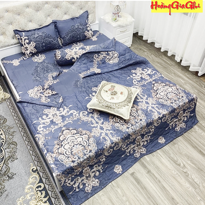 Bộ Chăn Ga poly cotton 5 Món