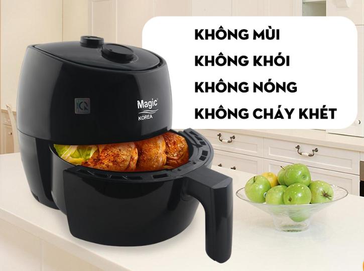 Nồi chiên nướng không dầu Magic Korea A-85