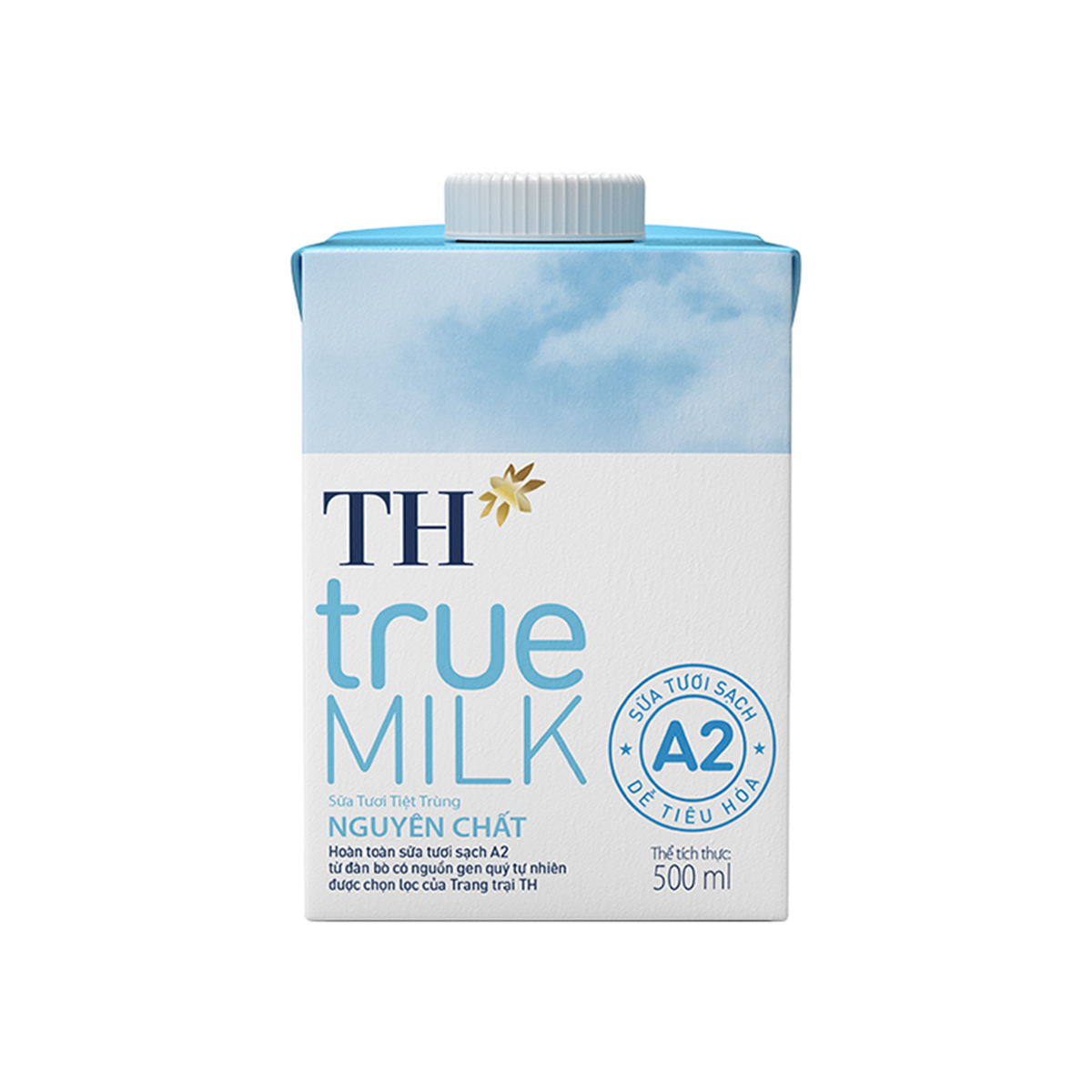 Thùng Sữa Tươi Tiệt Trùng Nguyên Chất TH true MILK A2 500 ml
