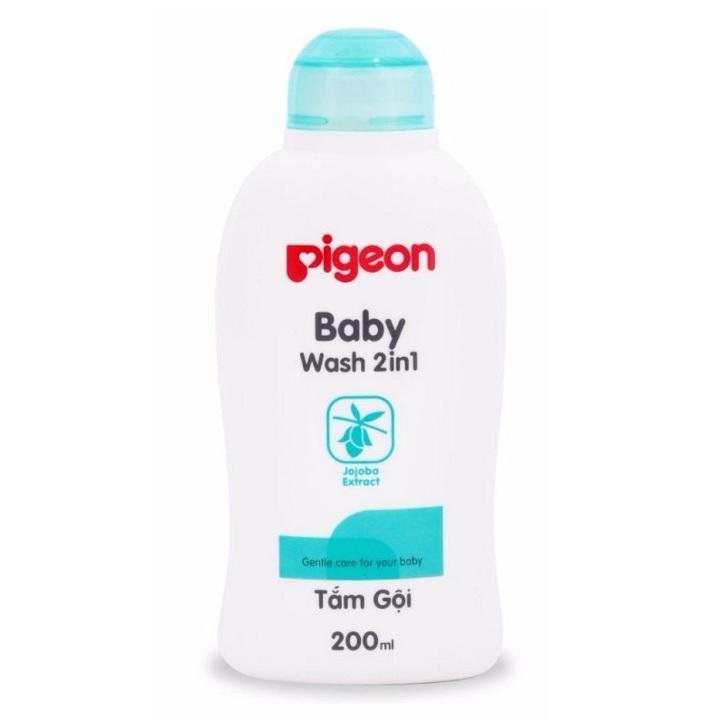 HCMSữa tắm gội toàn thân cho bé Pigeon Baby 2 trong 1 chai 200ml