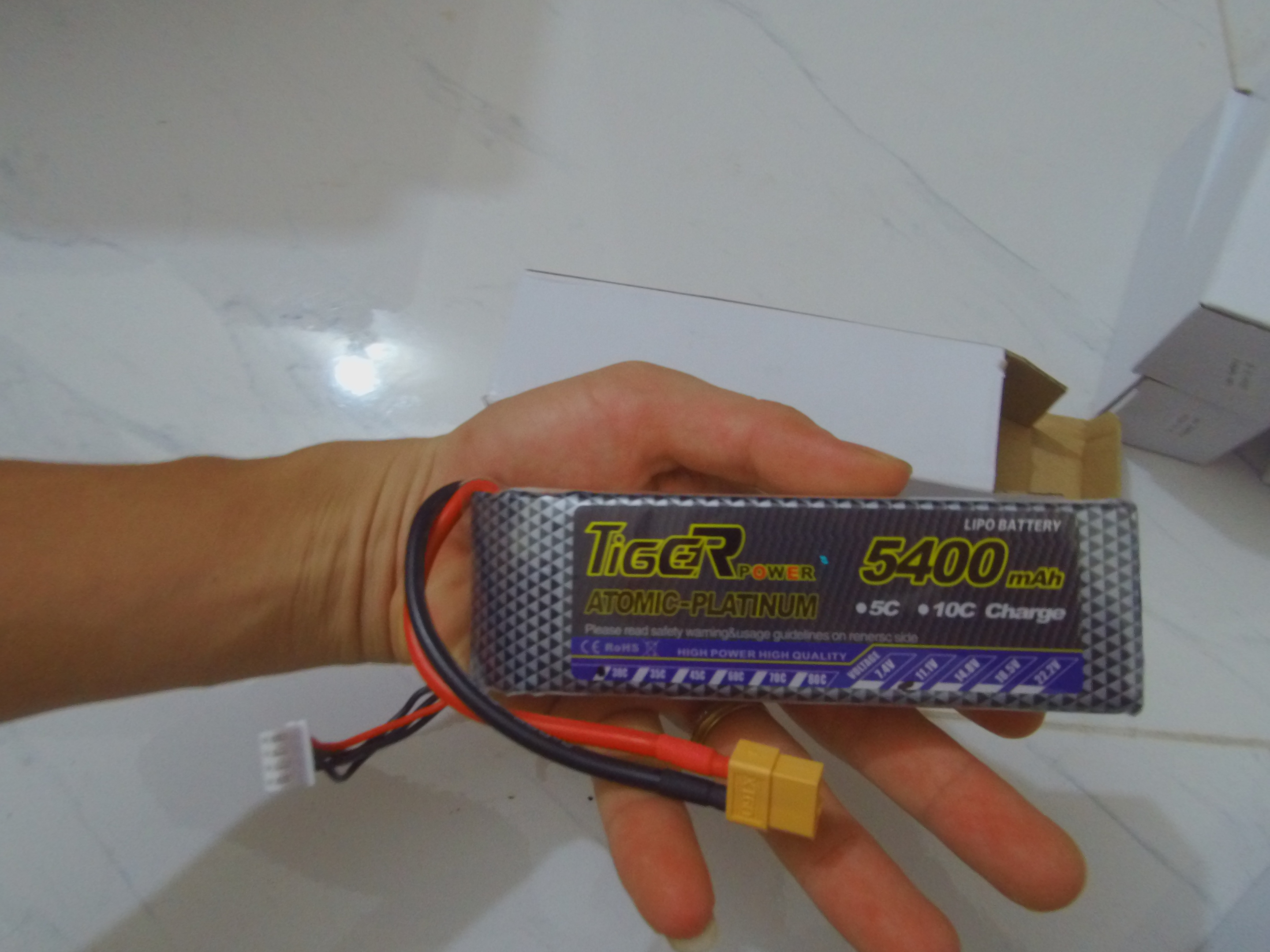 Pin Tiger LiPo 5400mah 3S 30C