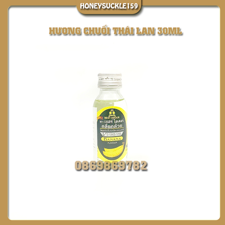 Hương Chuối Thái Lan Best Odour Chai 30ml