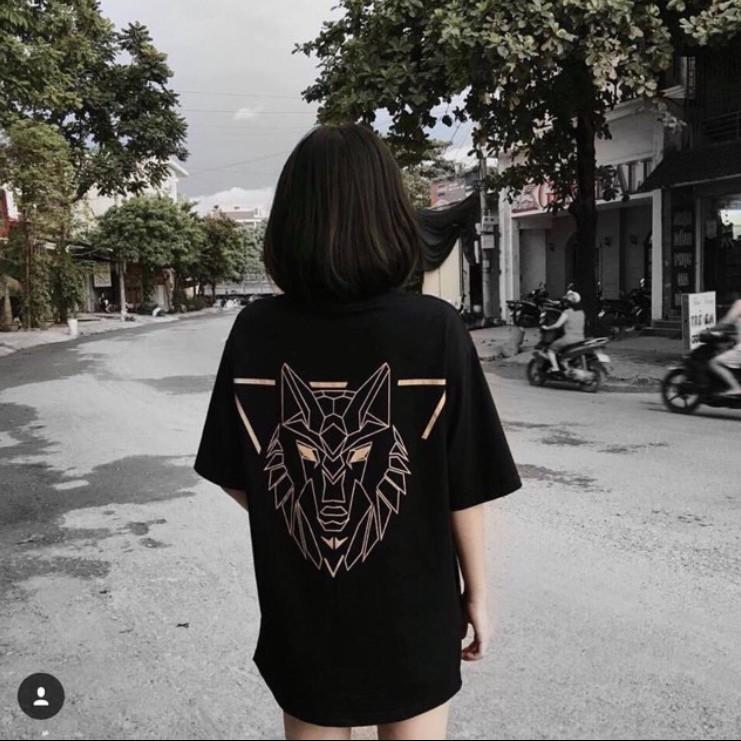 [HCM]ÁO THUN UNISEX ĐẦU SÓI