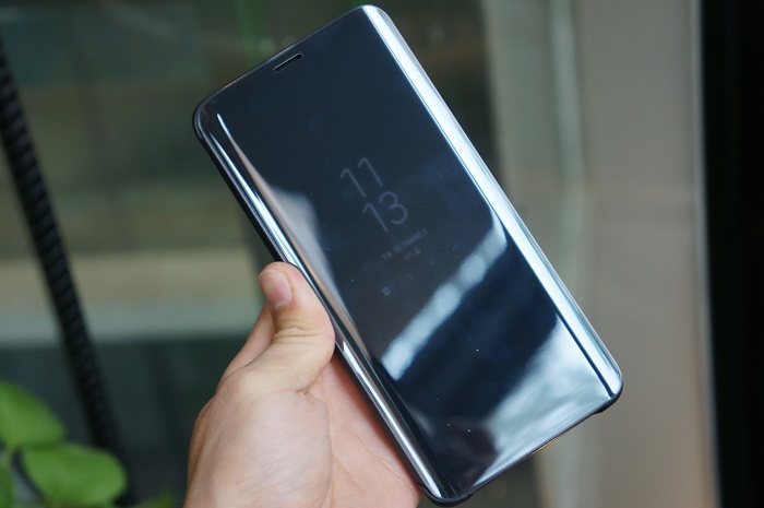 Bao da Galaxy S9 Clear view thông minh