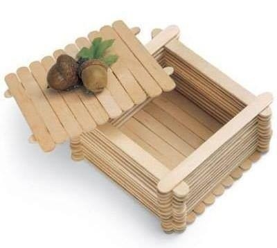100 que kem gỗ thông loại lớn làm đồ handmade