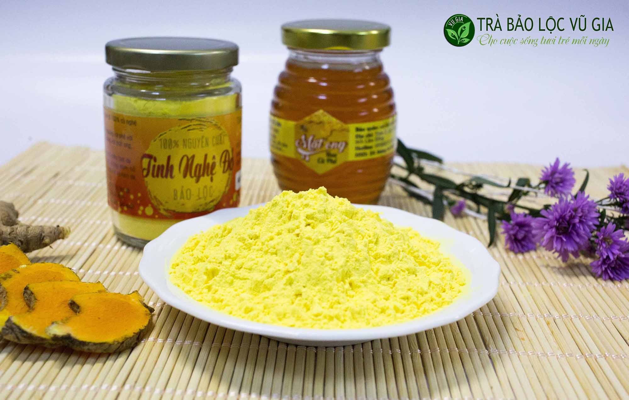 Combo 2 Tinh Bột Nghệ Đỏ Nguyên Chất Vũ Gia (100g/túi)