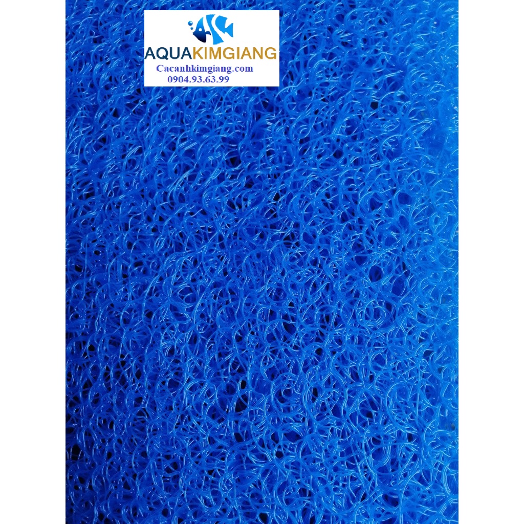Vật liệu lọc nước hồ cá cảnh - Bùi nhùi Jmat xanh kích thước 25 X 20 cm