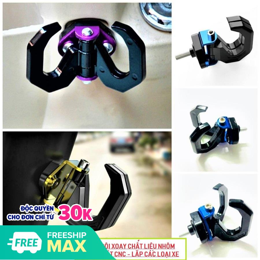 MÓC TREO ĐỒ XE MÁY LOẠI 2 MÓC XOAY CỰC ĐẸP , ĐỒ CHƠI XE MÁY , PHỤ KIỆN XE MÁY , MÓC XE MÁY , ĐỒ TRANG TRÍ XE MÁY