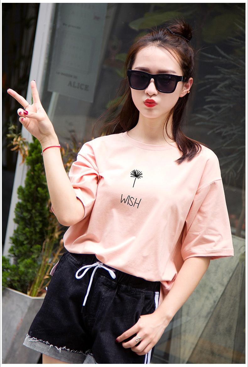 [HCM]ÁO THUN NỮ WISH THỜI TRANG NHIỀU MÀU