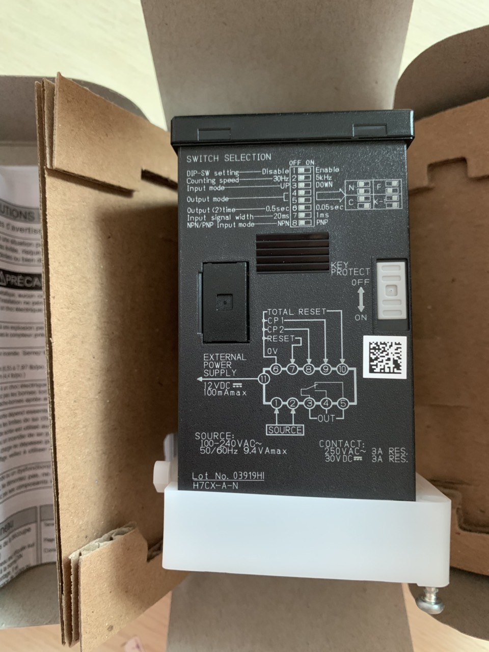 [HCM]Bộ đếm Omron H7CX-A-N