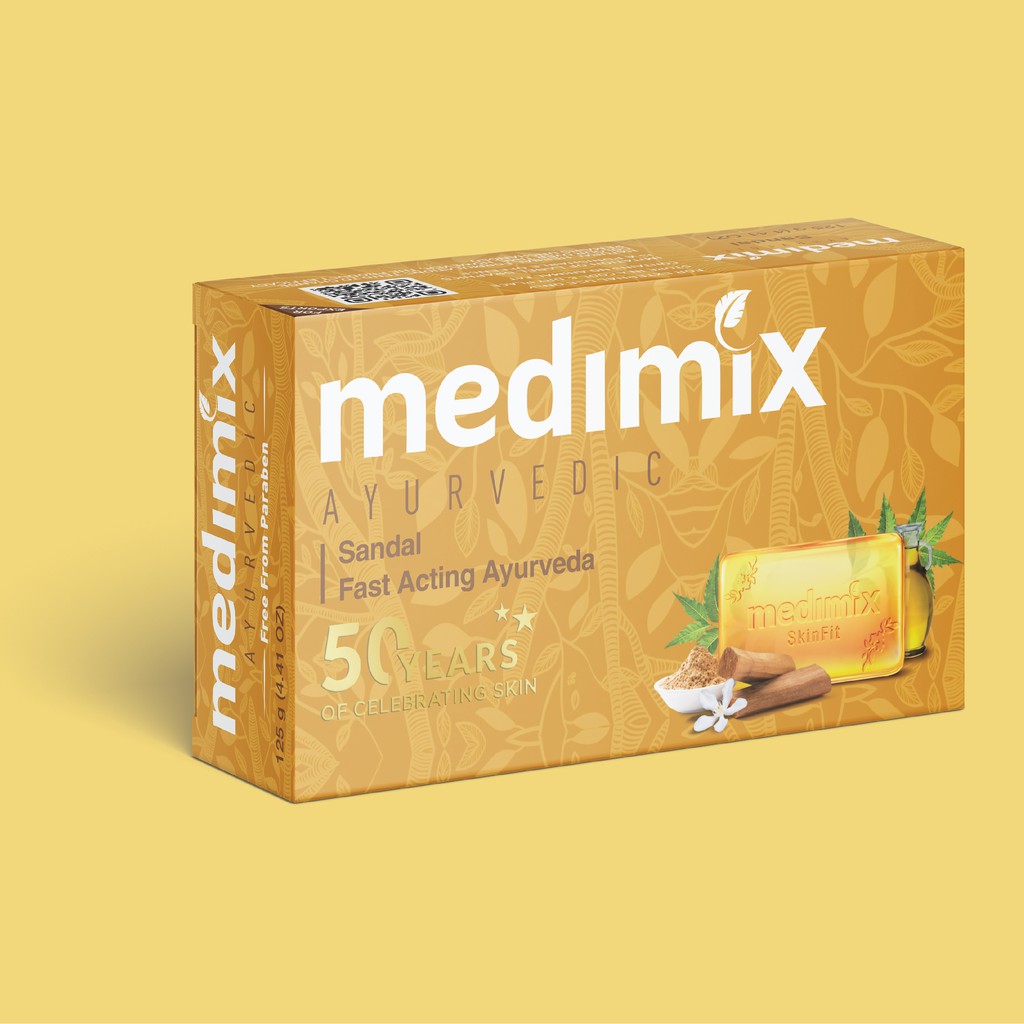 Set 3 Xà phòng Medimix Đàn Hương 125g