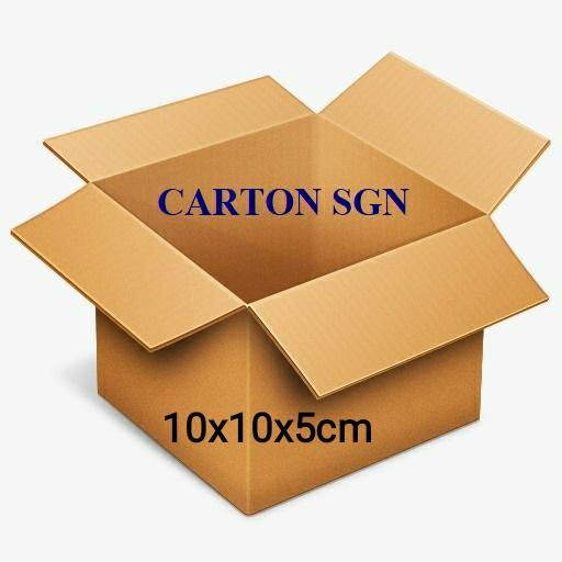 Combo Thùng 100 Hộp Carton 10x10x5