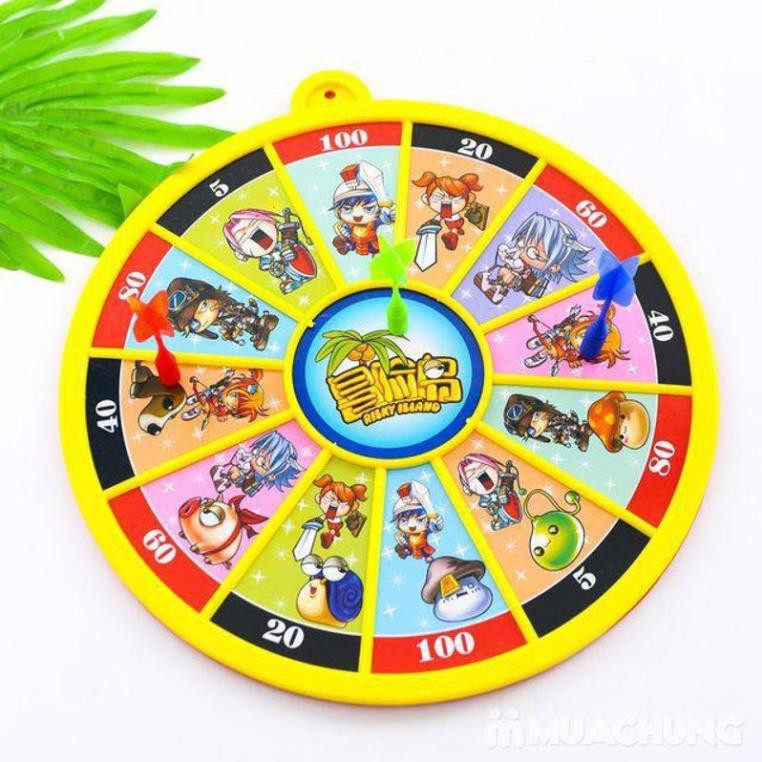 [HCM]Bộ phi tiêu nam châm 2 mặt bằng nhựa