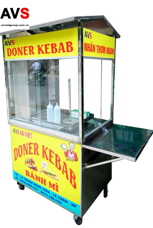 Bảng giá Xe nướng bánh mì Thổ Nhĩ Kỳ Doner Kebab BM90-2T An Việt Điện máy Pico
