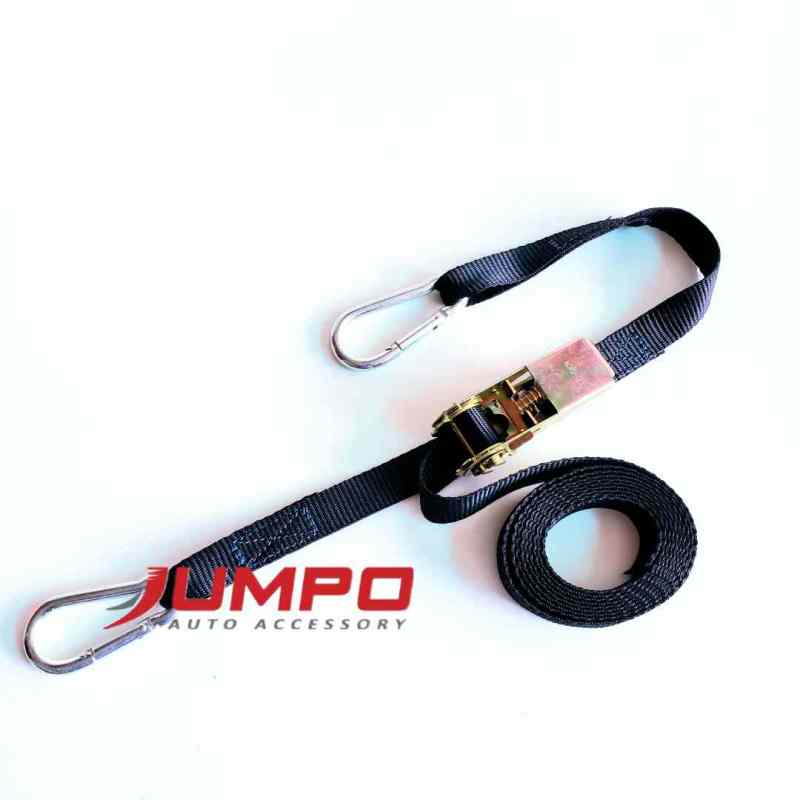 Dây chằng hàng bản 25mm 6mét móc carabiner