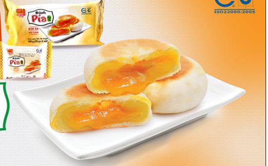 [HCM]Bánh Pía TÂN HUÊ VIÊN mini Kim Sa Bí Đỏ 480g 12 cái
