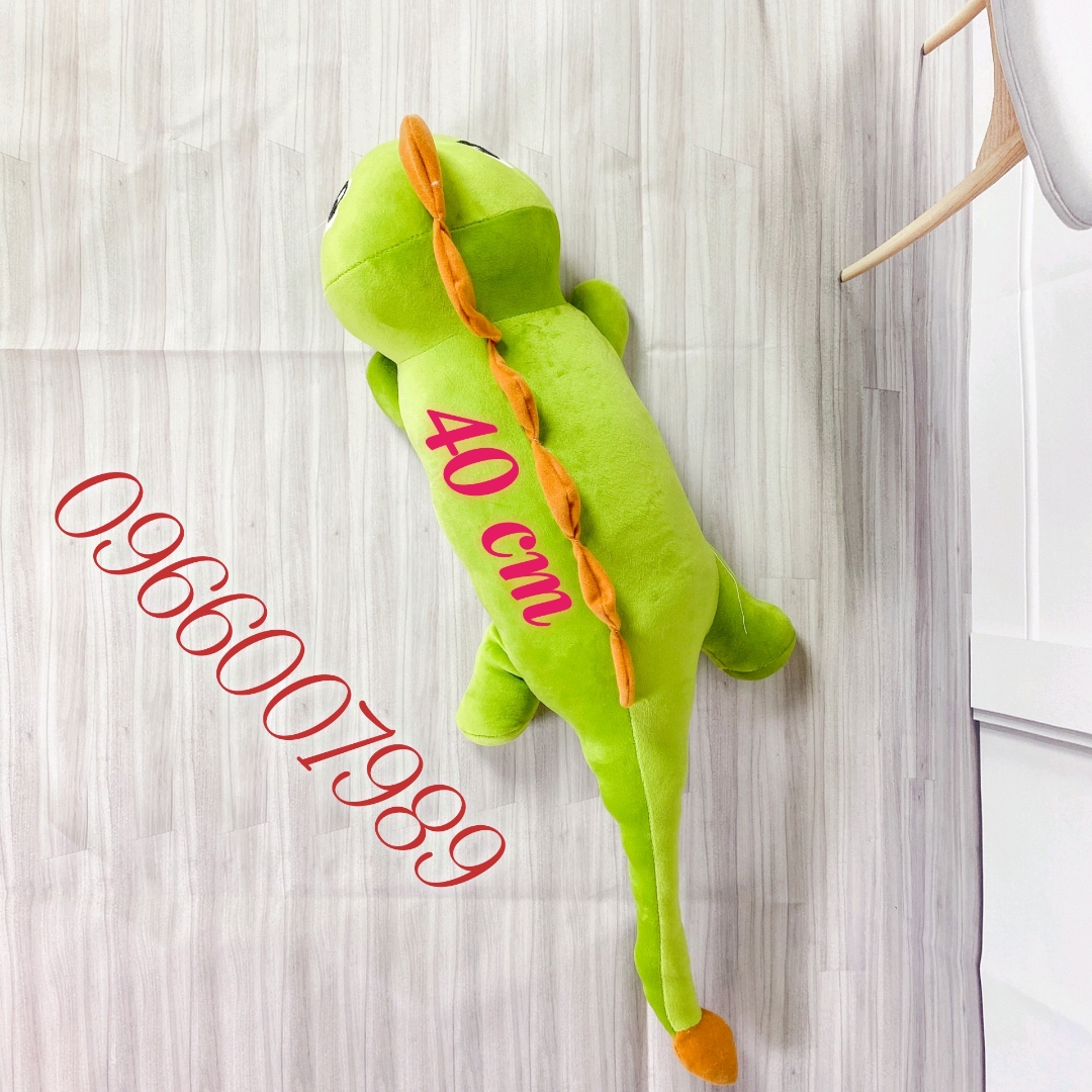 (Ảnh thật) Gấu Bông Khủng Long Đuôi Tim - Siêu Mềm Mịn - Size 40cm