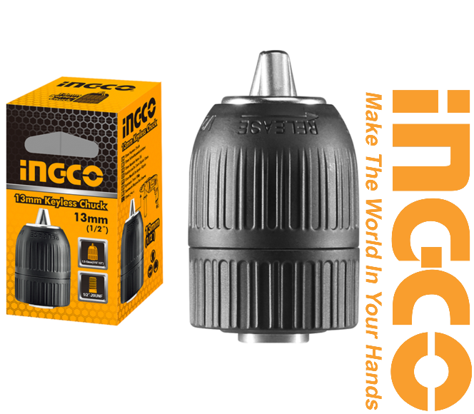 Đầu máy khoan tự động 13mm keyless chuck INGCO KCL1301