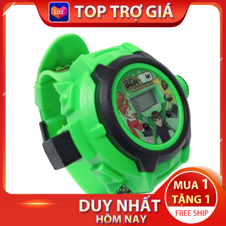 [ MUA 1 TẶNG 1 - FREE SHIP] Đồ Chơi Noel - Đồng Hồ Chiếu Tường 24 Nhân Vật - Đồ Chơi Trẻ Em Toy Mart