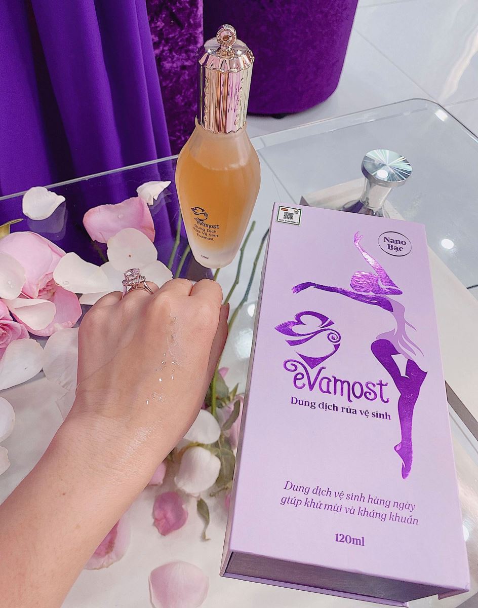 [HCM]Dung Dịch Vệ Sinh EVAMOST- Chăm Sóc Vùng Kín Cho Chị Em