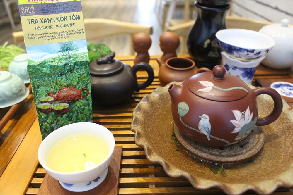 Trà nõn tôm Thái Nguyên thượng phẩm