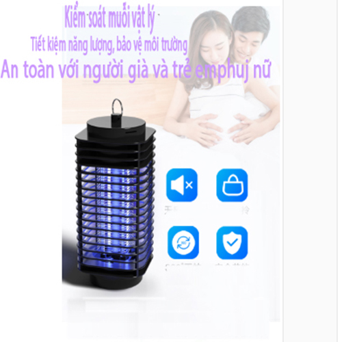Đèn bắt muỗi và côn trùng hình tháp