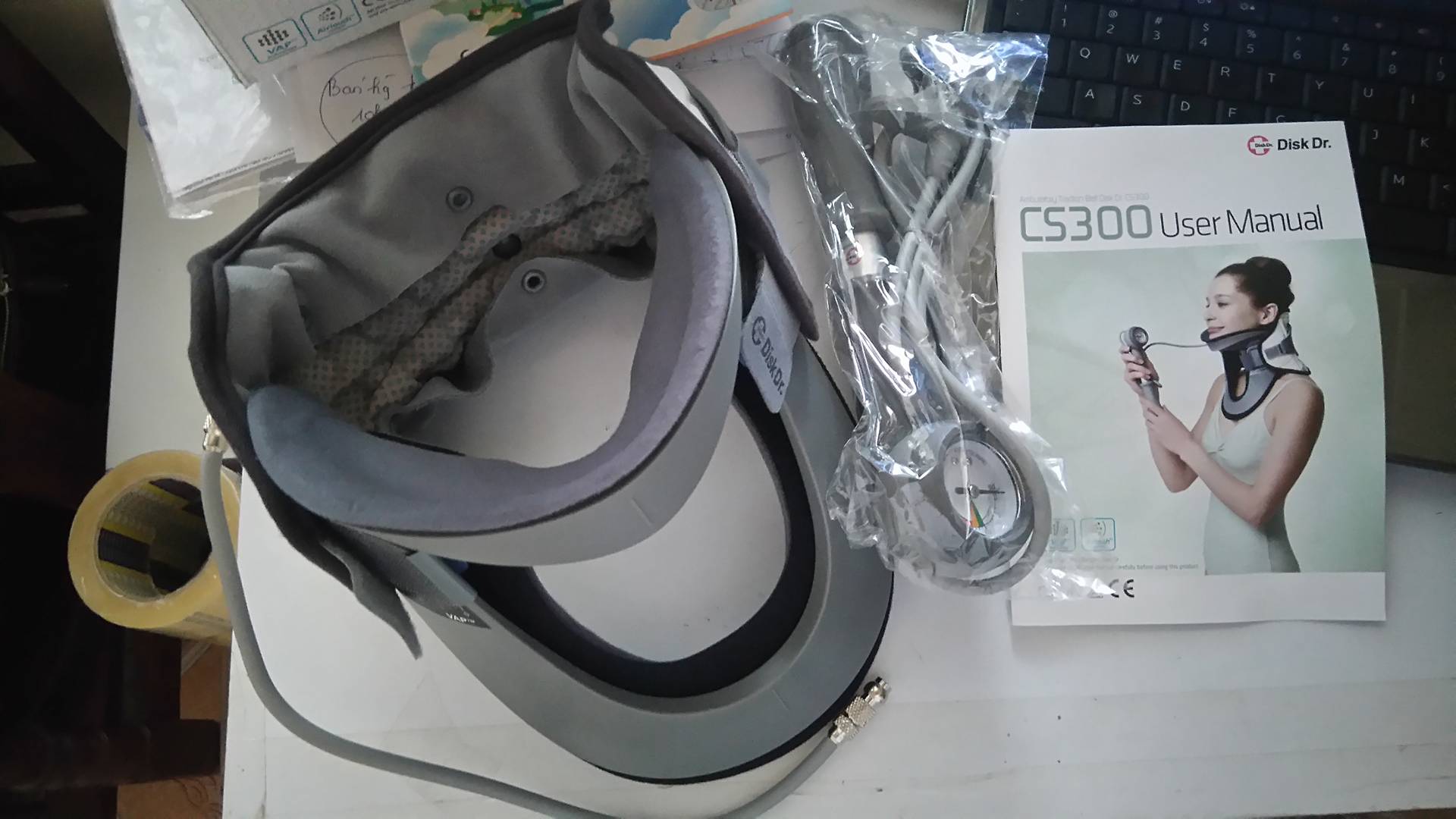 Đai hơi kéo giãn cột sống cổ DISK DR CS300