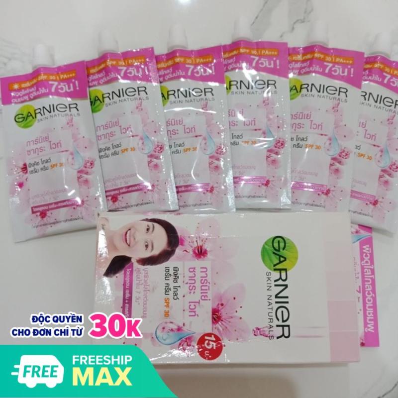 Hộp 6 gói kem dưỡng da Garnier thái lan (Hồng) giá rẻ
